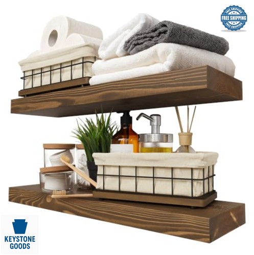 Scaffali galleggianti legno - in,